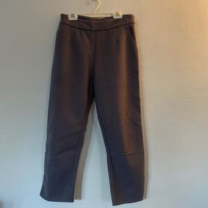 Mm&Co xs fleece high waisted ankle length pants